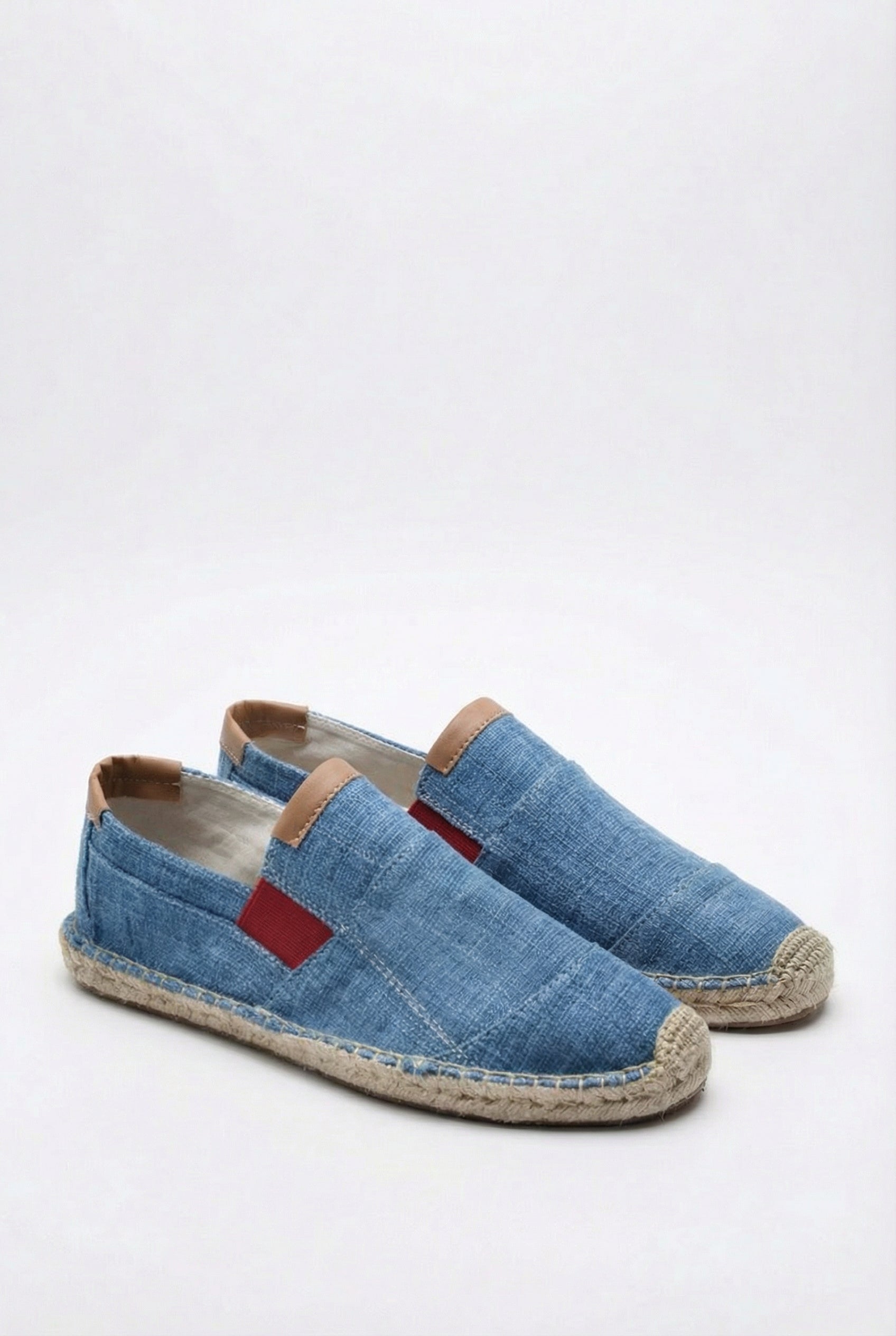 Men's Espadrilles Jute Sole Comfortable Non-Slip Casual Footwear