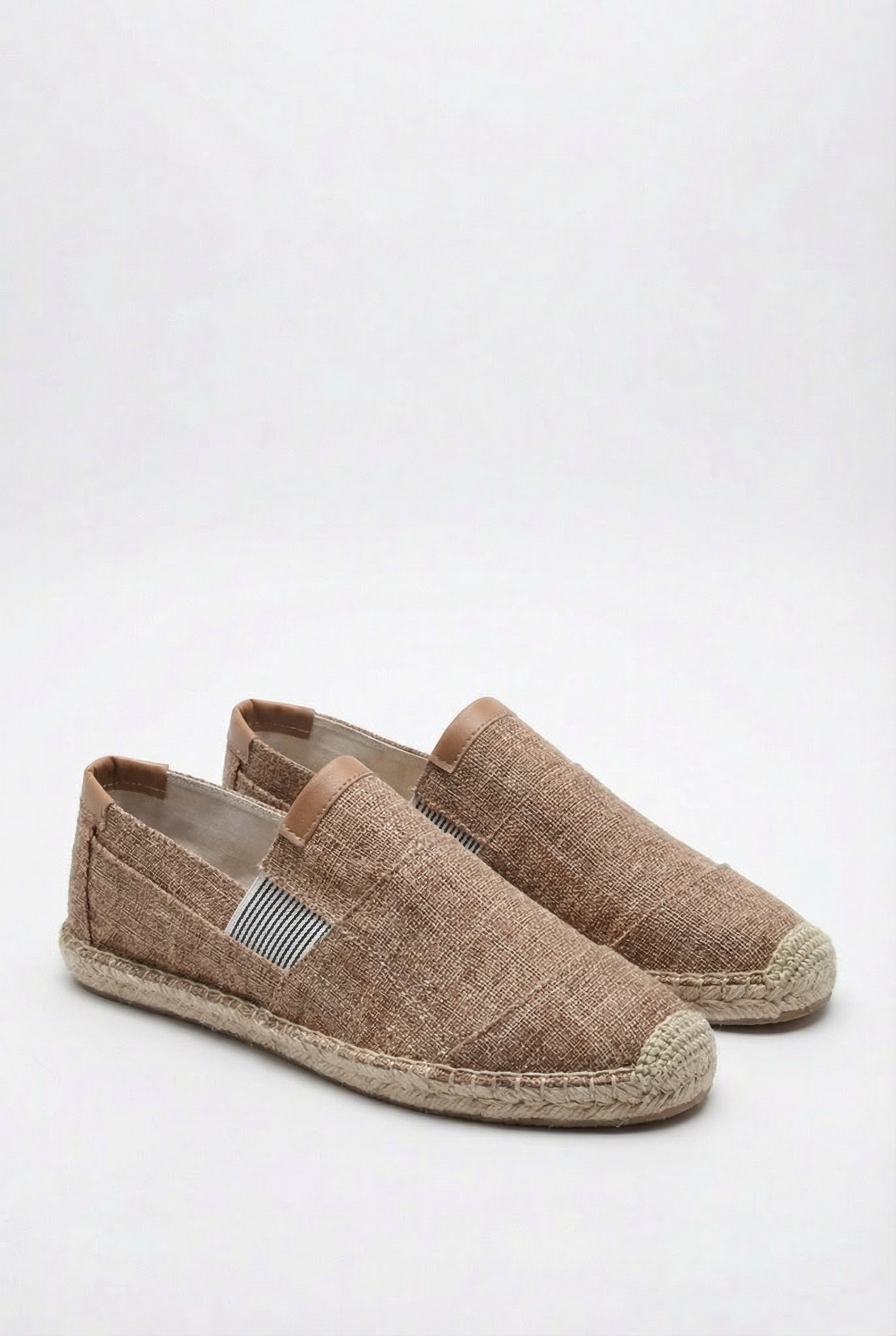 Men's Espadrilles Jute Sole Comfortable Non-Slip Casual Footwear