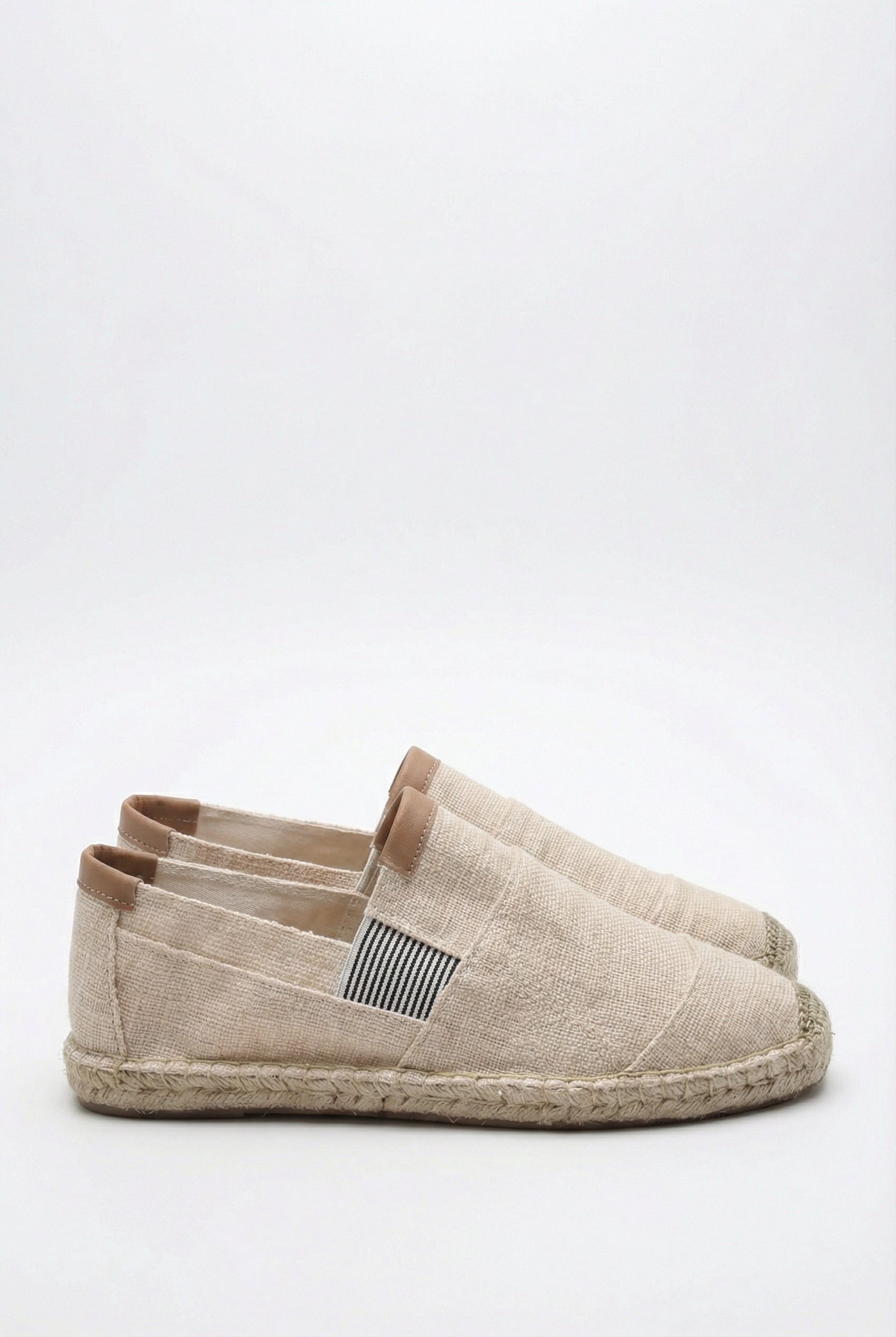 Men's Espadrilles Jute Sole Comfortable Non-Slip Casual Footwear