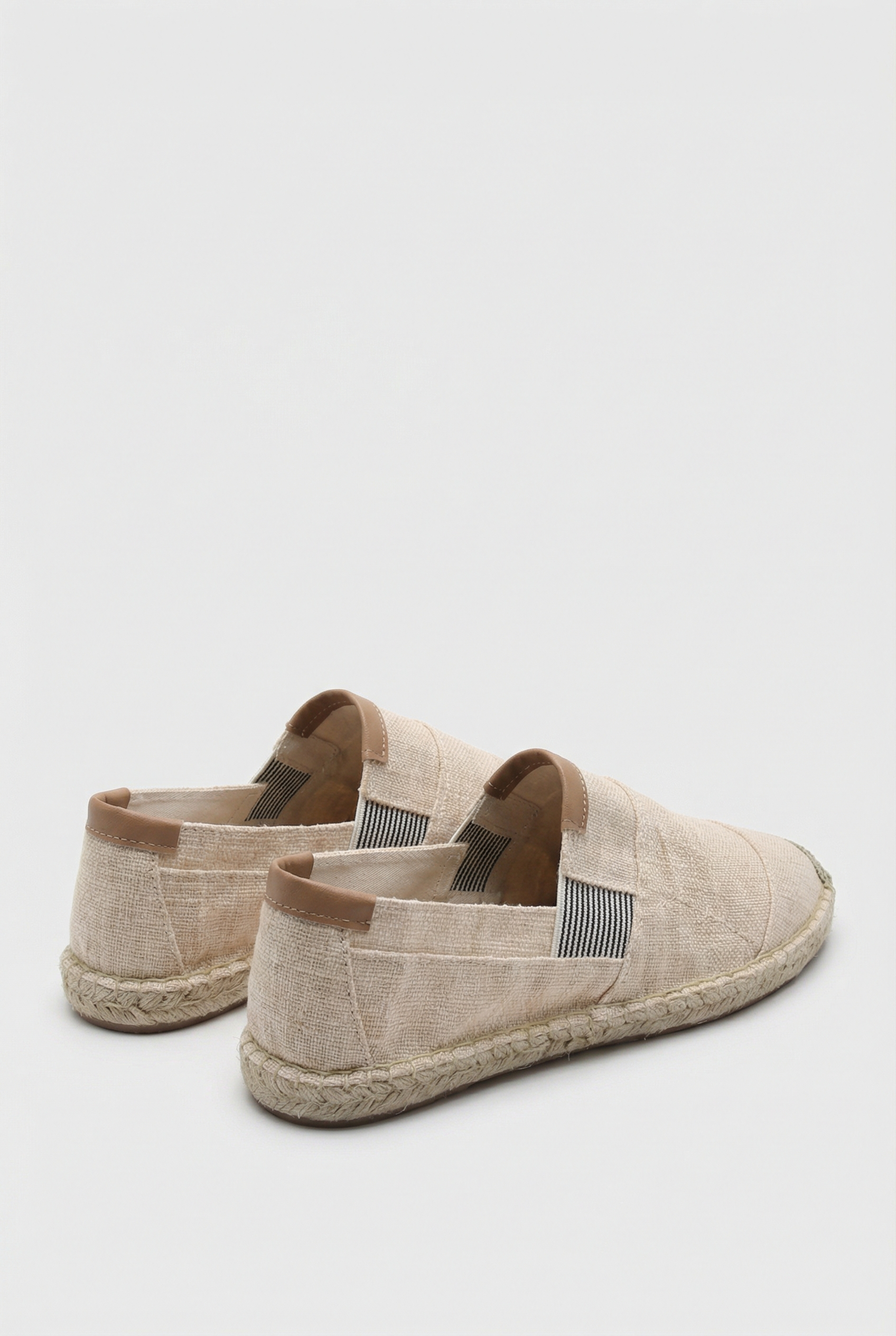 Men's Espadrilles Jute Sole Comfortable Non-Slip Casual Footwear