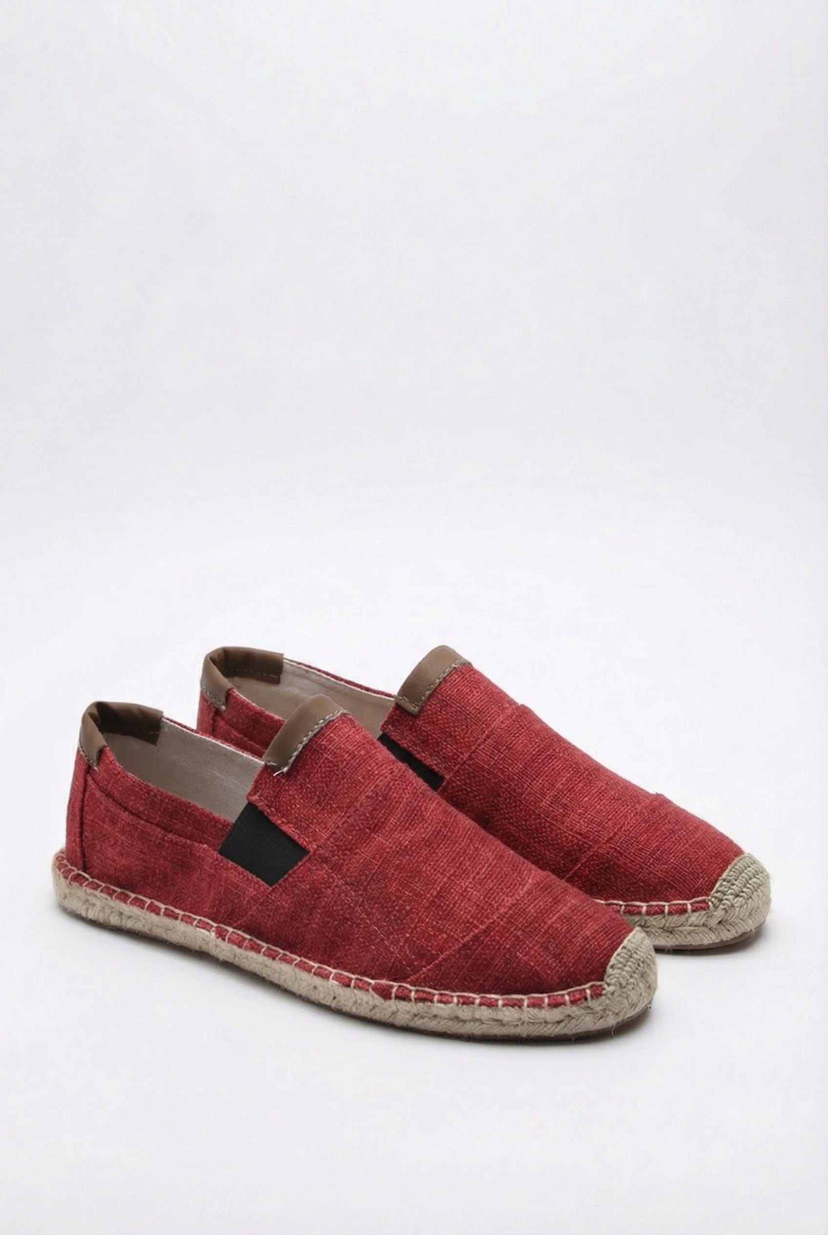 Men's Espadrilles Jute Sole Comfortable Non-Slip Casual Footwear