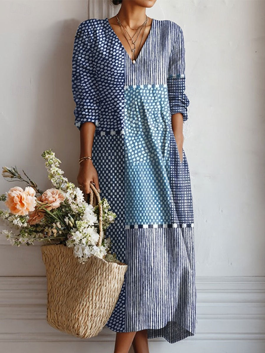 Women's Everyday Comfort Dress | Short Sleeve, Casual, Midi Length